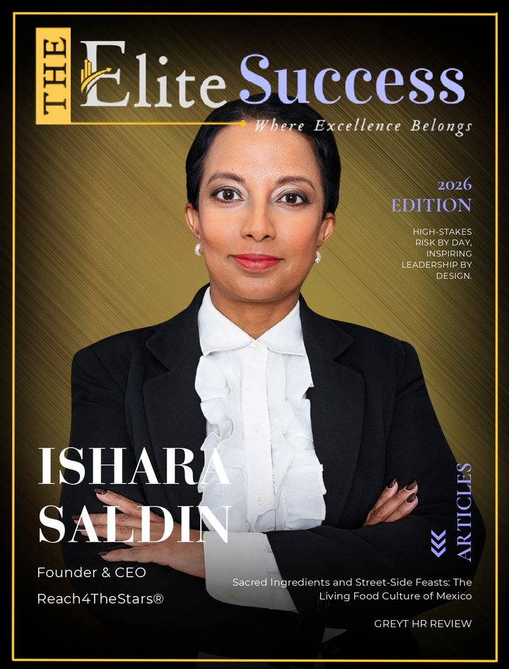 The Elite Success cover featuring Ishara Saldin